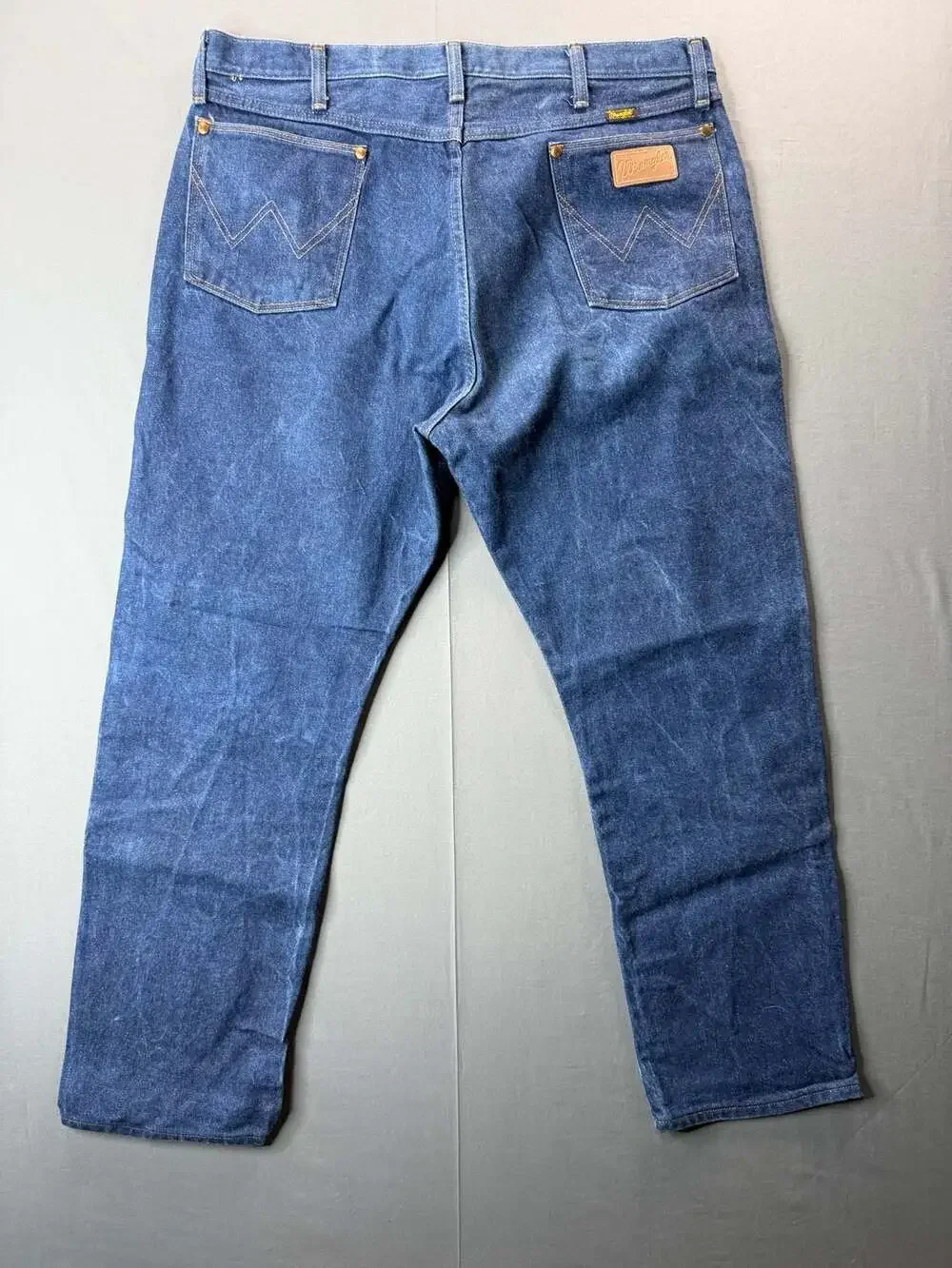 Wrangler Cowboy Cut Original Fit 13MWZ Men's Dark Wash Jeans 40x30 USA Made